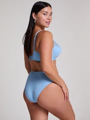 Hunkemoller Blue Diva High Knickers - Image 2 of 5