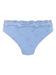 Hunkemoller Blue Diva High Knickers - Image 4 of 5