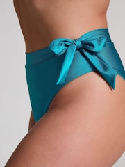 Hunkemoller Blue Aqua Bikini Bottoms - Image 2 of 5