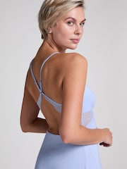 Hunkemöller Blue Jersey Slip Dress - Image 3 of 5