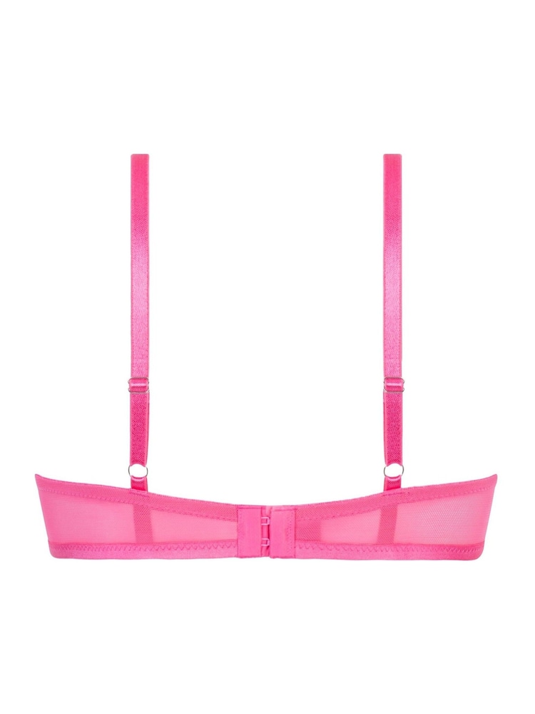 Hunkemoller Pink Harmony Padded Underwired Bra - Image 2 of 2