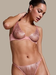 Hunkemöller Pink Alice Non-Padded Underwired Bra - Imagen 2 de 5