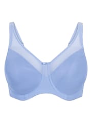 Hunkemöller Blue Nina Non Padded Underwired Minimizer Bra - Image 3 of 4