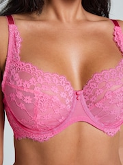 Pink - Hunkemoller Daisy Non-Padded Pink Underwired Bra - Bild 3 von 5