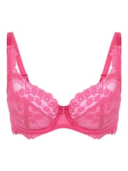 Pink - Hunkemoller Daisy Non-Padded Pink Underwired Bra - Bild 4 von 5