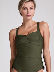 Hunkemoller Luna Shaping Green Tankini - Image 1 of 5