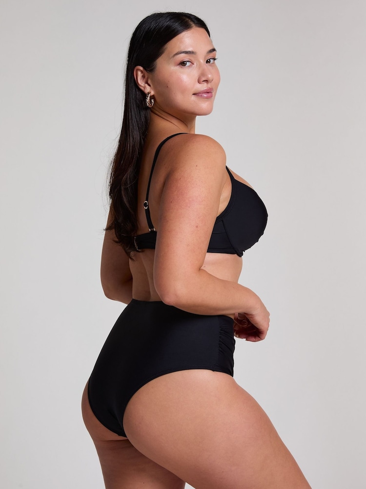 Hunkemoller Luna Bikini Black Bikini Bottoms - Image 2 of 4