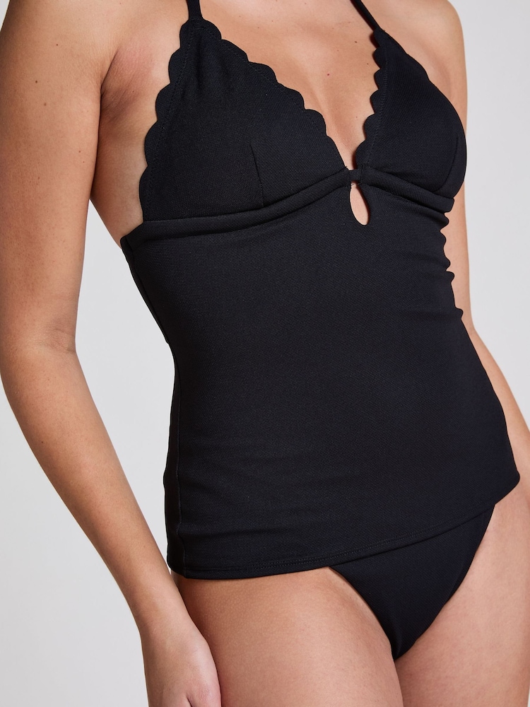 Hunkemoller Shaping Black Tankini - Image 1 of 5