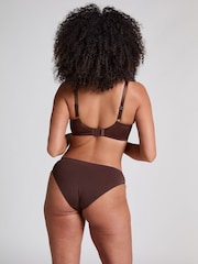 Hunkemoller Brown Nina Non-Padded Underwired Minimizer Bra - Image 3 of 5