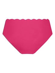 Hunkemoller Scallop Rio Pink Bikini Bottoms - Image 5 of 5