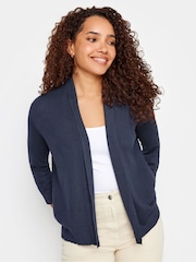 M&Co Blue Shawl Collar Cardigan - Image 1 of 4