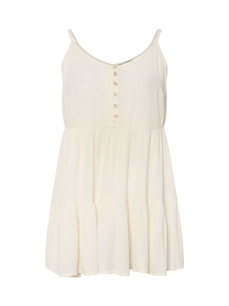 Weiß - Yours Curve Tiered Crinkle Cami - Bild 5 von 5
