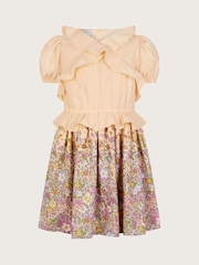 Frilly Floral Cotton Dress - Image 2 of 4