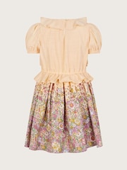 Frilly Floral Cotton Dress - Image 3 of 4
