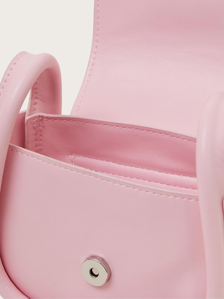 Monsoon Pink Bubble Bow Mini Bag - Image 2 of 3