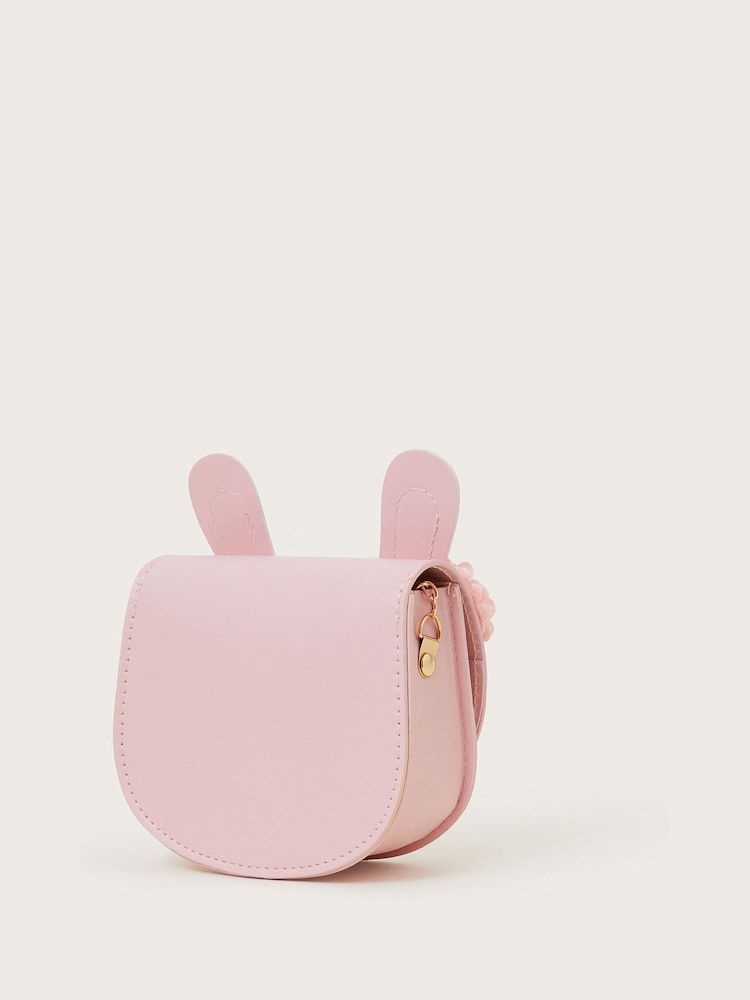 Monsoon Pink Flower Bunny Bag - Image 2 of 4