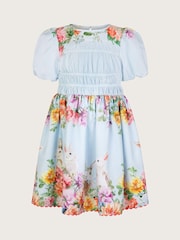 Floral Bunny Short Sleeve Dress - Image 2 of 4