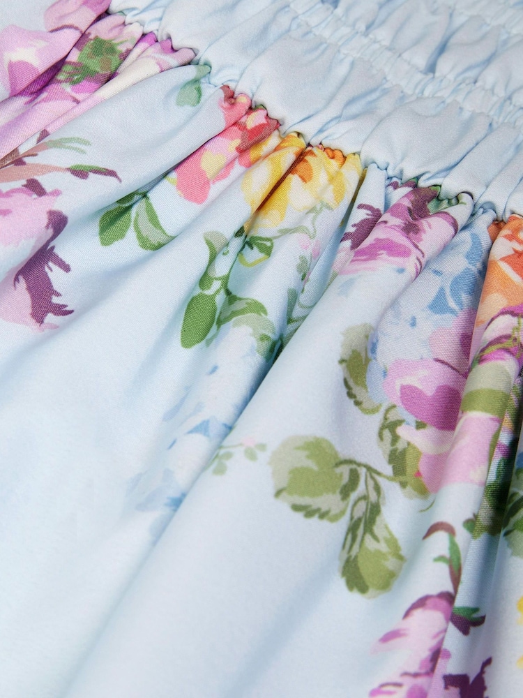 Floral Bunny Short Sleeve Dress - Image 4 of 4