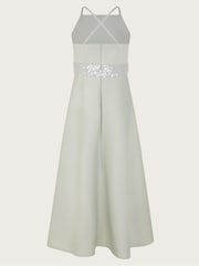 Monsoon Green Strappy Sequin High Low Prom Dress - Image 2 of 3