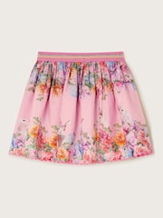 Monsoon Pink Floral Bunny Skirt - Image 3 of 4
