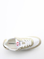Heavenly Feet White Peace Trainers - Image 6 of 6