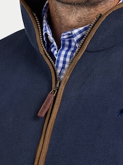 Blå - Raging Bull Grøn Fleece Zip Through Jakke - Billede 5 af 7