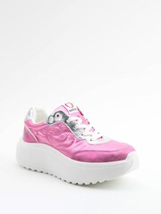 Heavenly Feet Pink Peace Trainers - Image 3 of 6