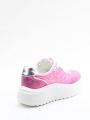Heavenly Feet Pink Peace Trainers - Image 4 of 6