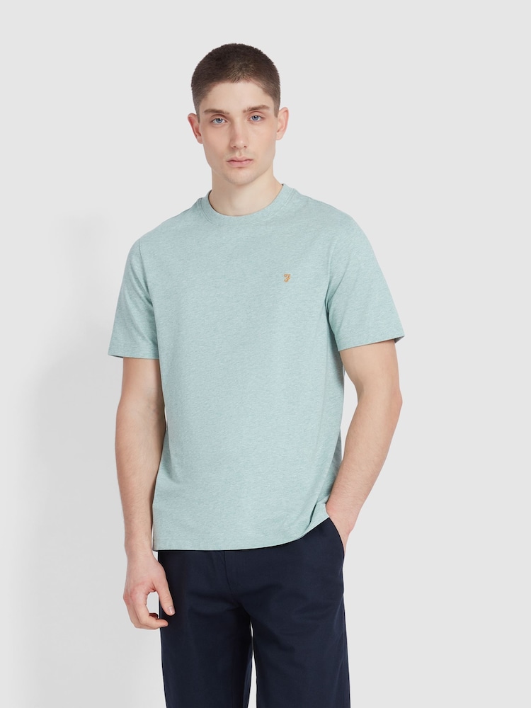 Grün - Farah Danny Kurzärmeliges T-Shirt - Bild 1 von 5