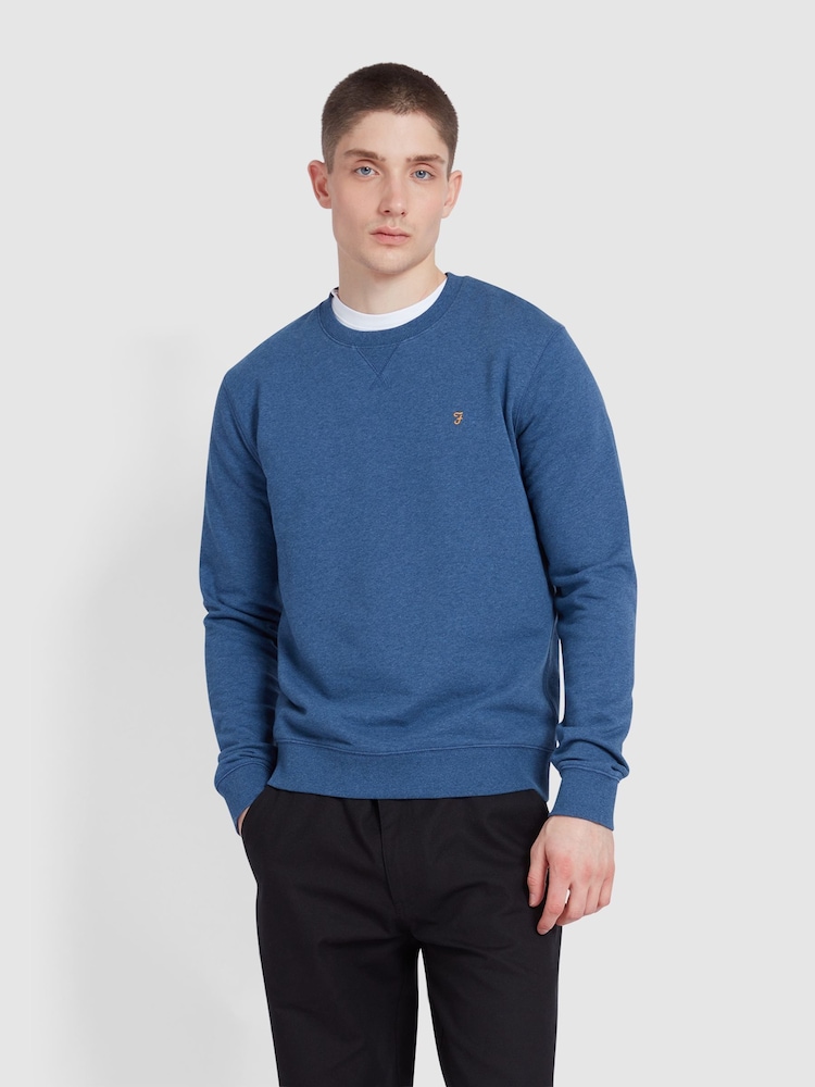Farah Tim New Crew Neck Sweatshirt - Image 1 of 5