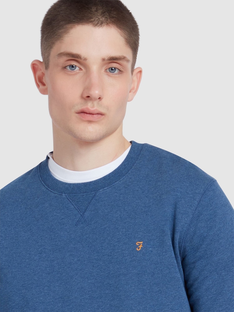 Farah Tim New Crew Neck Sweatshirt - Image 4 of 5