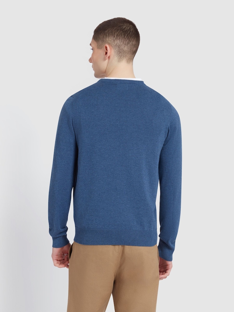 Farah Mullen 100% Cotton Sweater - Image 3 of 5