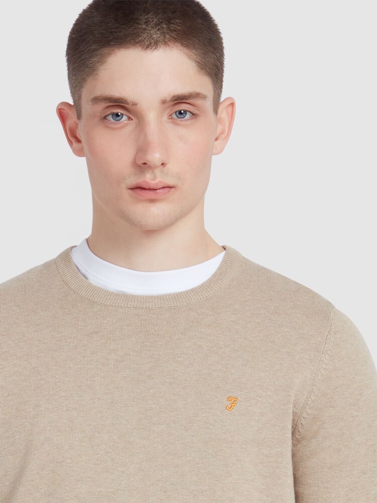 Farah Mullen 100% Cotton Sweater - Image 4 of 5