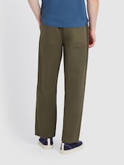 Farah Green Port Drawstring Trousers - Imagen 2 de 4