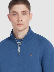 Farah Jim Quarter Zip Sweatshirt - Image 4 of 5