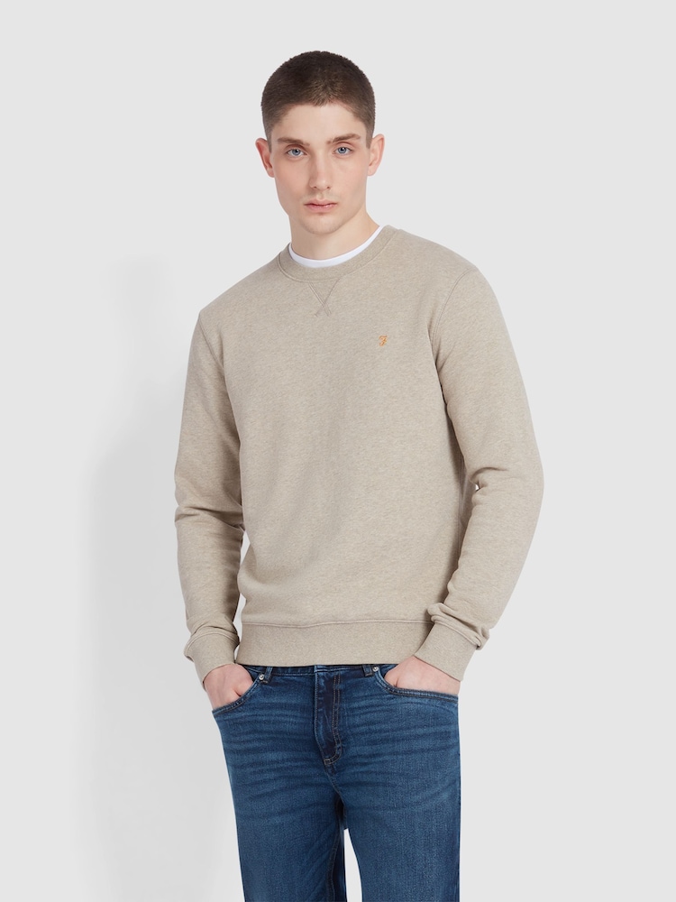 Farah Tim New Crew Neck Sweatshirt - Image 1 of 5