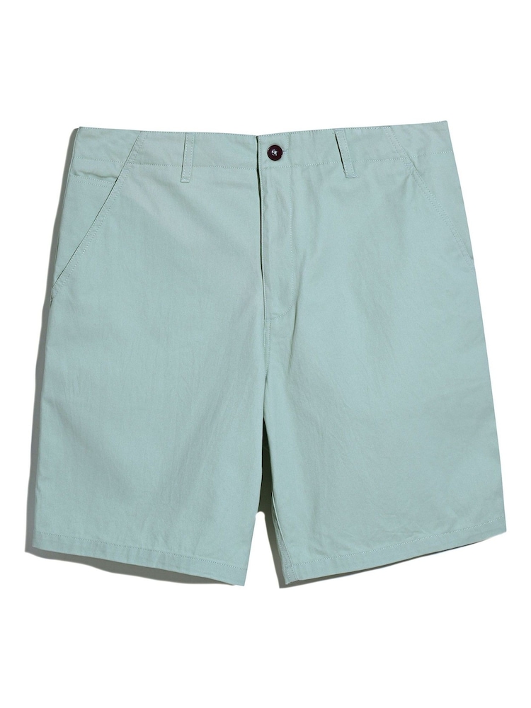 Farah Green 100% Cotton Sepel Twill Shorts - Image 5 of 5