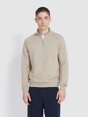Farah Jim Quarter Zip Sweatshirt - Image 1 of 5