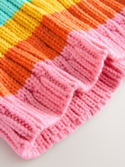 Regenbogenstreifen in Pastell - Little Bird by Jools Oliver Knitted Snood - Bild 4 von 6