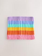 Regenbogenstreifen in Pastell - Little Bird by Jools Oliver Knitted Snood - Bild 5 von 6