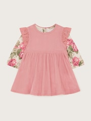 Newborn Betsy Floral Top and Pinafore Dress Set - Image 1 of 3