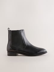 Cuero negro - Botines Chelsea de Forever Comfort® - Imagen 5 de 9