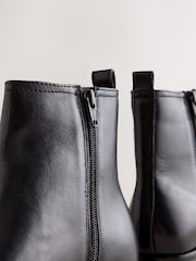Cuero negro - Botines Chelsea de Forever Comfort® - Imagen 8 de 9