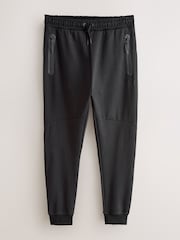 Black/Slate Grey Athleisure Cuffed Joggers 2 Pack - Image 2 of 6
