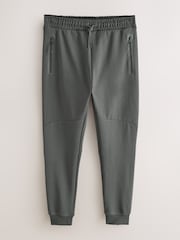 Black/Slate Grey Athleisure Cuffed Joggers 2 Pack - Image 3 of 6