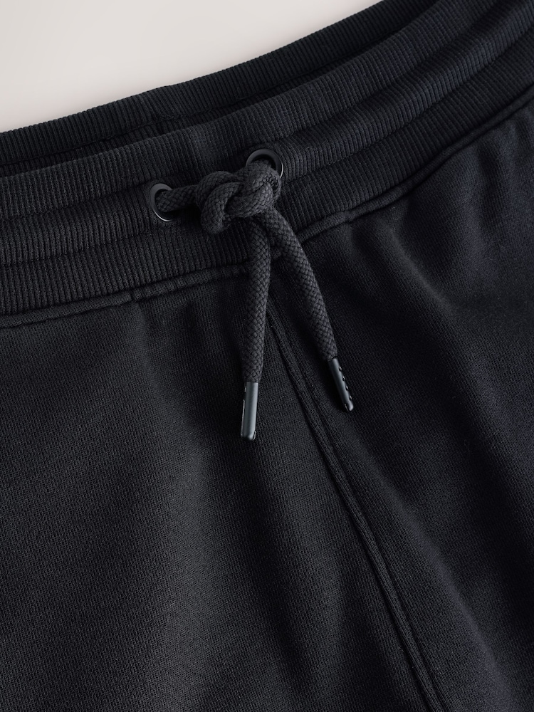 Black Relaxed Fit Garment Wash Utility Style Joggers - Image 2 of 4 Black Relaxed Fit Garment Wash Utility Style Joggers - Image 2 of 4