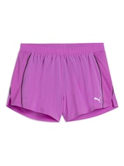 סגול - Puma מכנסי ריצה קצרים לנשים באורך 3 אינצ'ים, דגם Velocity - תמונה 5 מתוך 6
