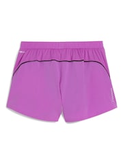 סגול - Puma מכנסי ריצה קצרים לנשים באורך 3 אינצ'ים, דגם Velocity - תמונה 6 מתוך 6