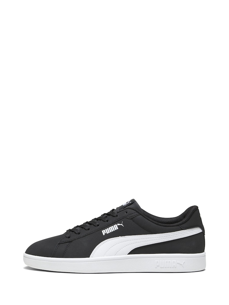 Puma Black Mens Smash 3.0 Buck Sneakers - Image 2 of 7
