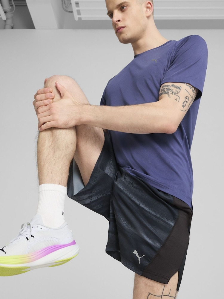 Puma Mens VELOCITY All-Over Print 7" Running Shorts - Bild 1 von 1